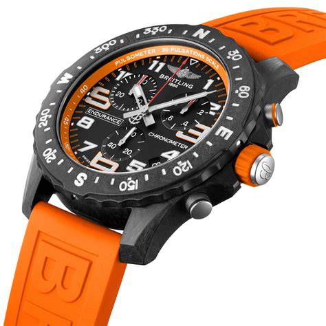 breitling orange chronograph|Breitling chronograph watches for men.